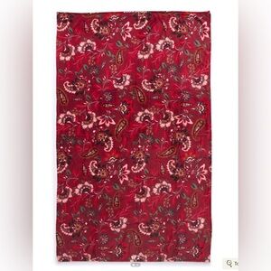 Vera Bradley Venetian Paisley Tibetan Red Throw Blanket in Fleece